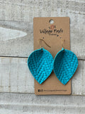 The Paxton Petal - Aqua Turquoise Knit