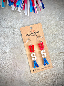 Born in the USA Earrings