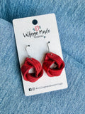 The Nova Knot - Scarlet Suede