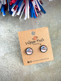 American Lips Studs