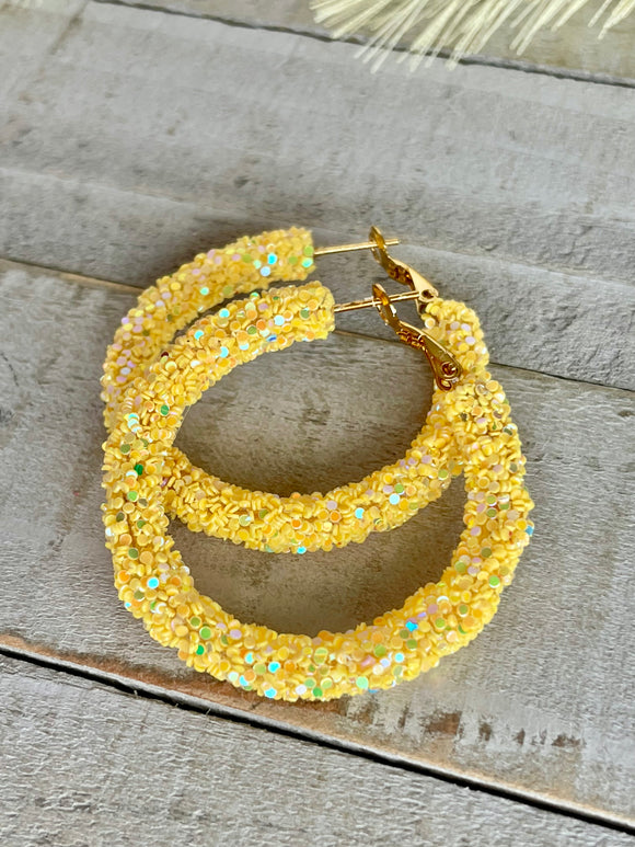 Halo Hoops - Pineapple Yellow