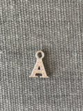 Letter Charms - Silver CZ Pave