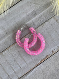 Halo Hoops - Bubblegum Pink