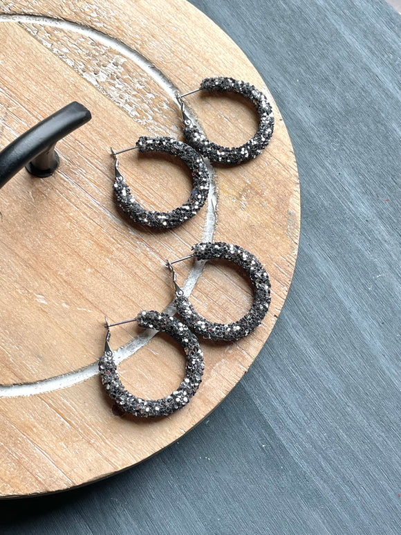 Halo Hoops - Pewter