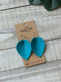 The Paxton Petal - Aqua Turquoise Knit