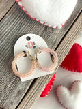 Halo Hoops - Whisper Pink