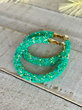 Halo Hoops - Jade Green