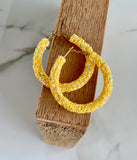 Halo Hoops - Pineapple Yellow