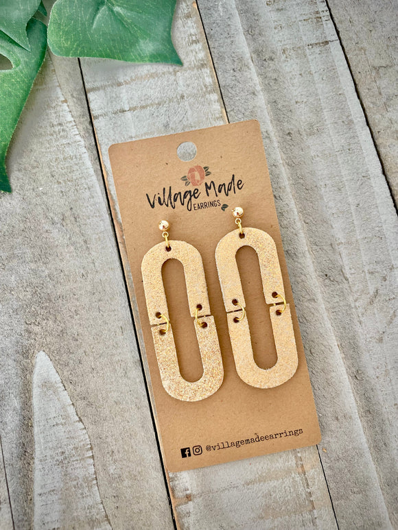 The Odell - Gold Crackle Iridescent