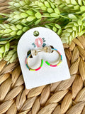 Neon Pop Hoops