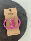 Halo Hoops - Deep Fuchsia