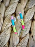 Neon Pop Hoops