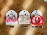 Halo Hoops - Bubblegum Pink