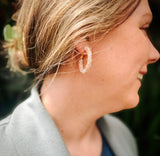 Halo Hoops - Rose Beige