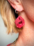 The Nova Knot - Scarlet Suede