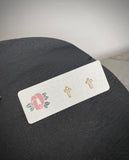 Divine Sparkle Cross Studs