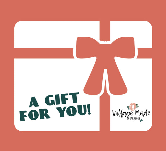 Village Made Earrings eGift Card