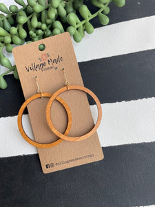 Wooden Hoops - Pecan